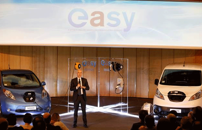 Auto elettriche: progetto Nissan EASY
